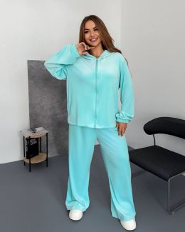 Велюровий костюм тіфані №98176