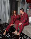 Піжама unisex червона клітинка №102712
